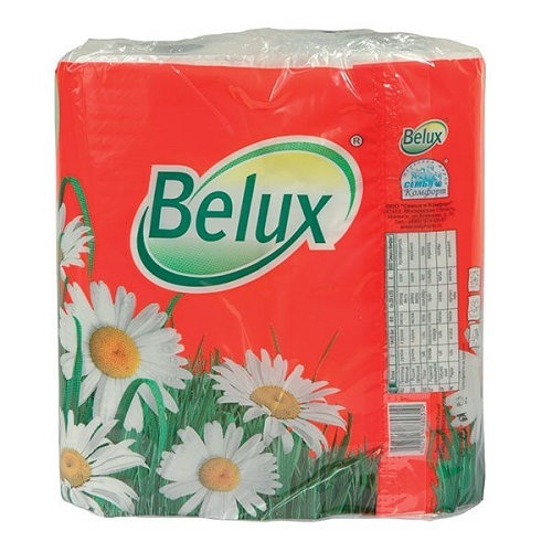 Полотенца бумажные в рулонах Belux
