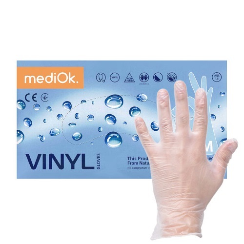 Перчатки виниловые MediOK